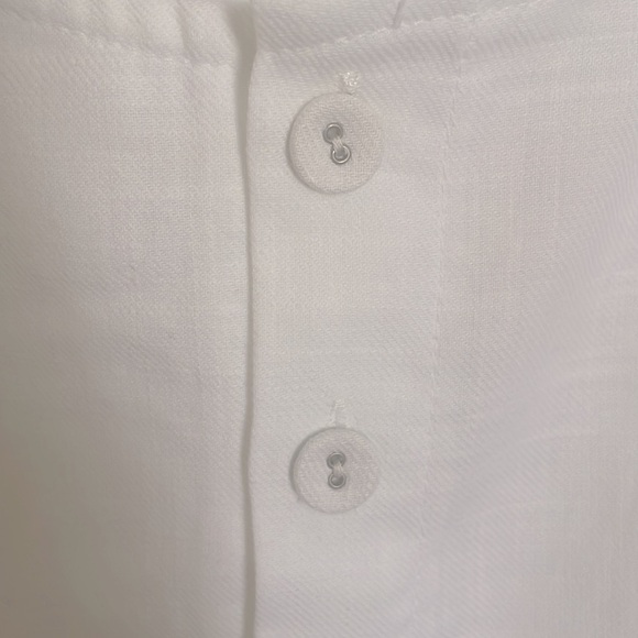 Hot Kiss White Sleeveless Tie Front Jumpsuit - Picture 4 of 6